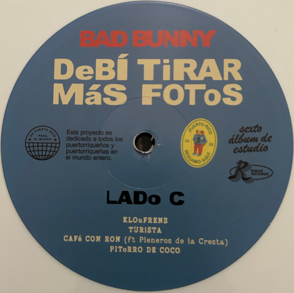 Bad Bunny - Debí Tirar Más Fotos | Rimas Entertainment (BB0009VN) - 4