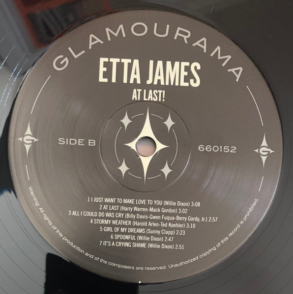 Etta James - At Last! | Glamourama Records (660152)