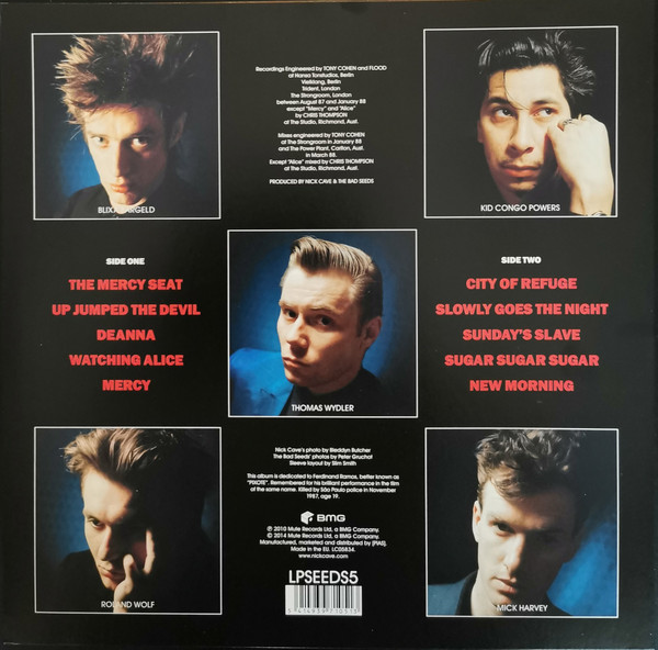 Nick Cave And The Bad Seeds - Tender Prey | Mute (LPSEEDS5) - 2