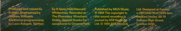 K-Klass - What You're Missing | Deconstruction (12R 6380) - 6 K-Klass - What You're Missing | Deconstruction (12R 6380) - 6