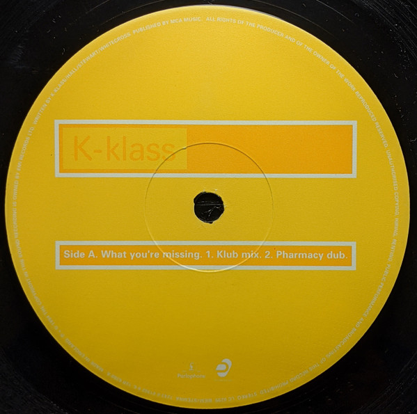 K-Klass - What You're Missing | Deconstruction (12R 6380) - 3 K-Klass - What You're Missing | Deconstruction (12R 6380) - 3
