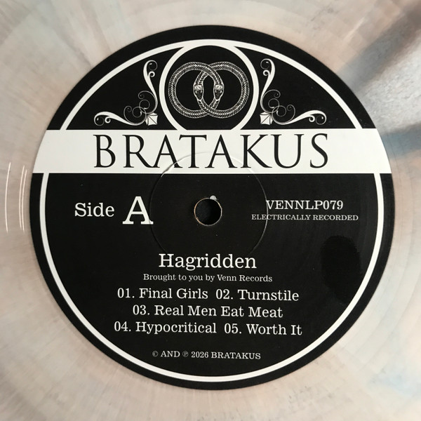 Bratakus - Hagridden | Venn Records (VENNLP079) - 3 Bratakus - Hagridden | Venn Records (VENNLP079) - 3
