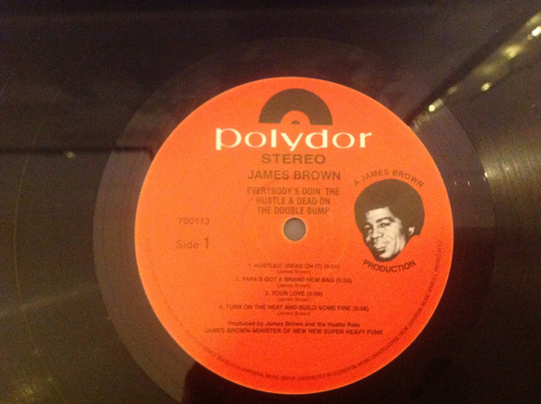 James Brown - Everybody's Doin' The Hustle & Dead On The Double Bump | Elemental Music (700113) - 4