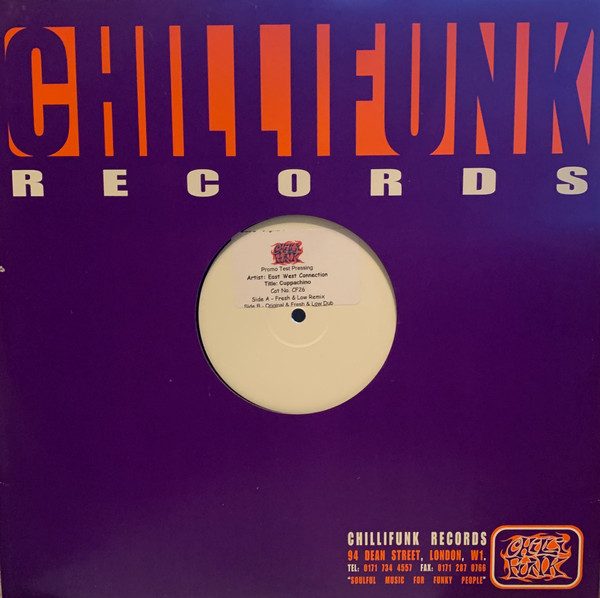 East West Connection - Cuppachino | Chillifunk Records (CF 026) - 2 East West Connection - Cuppachino | Chillifunk Records (CF 026) - 2