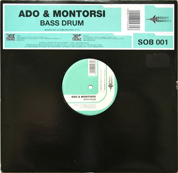Ado & Montorsi - Bass Drum | Sound Barrier (SOB 001) - main