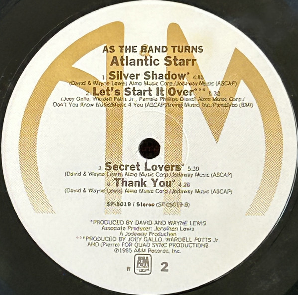 Atlantic Starr - As The Band Turns | A&M Records (SP-5019) - 4
