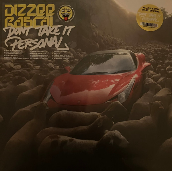 Dizzee Rascal - Don’t Take It Personal  | Big Dirte3 Records (BDR1LPC1)