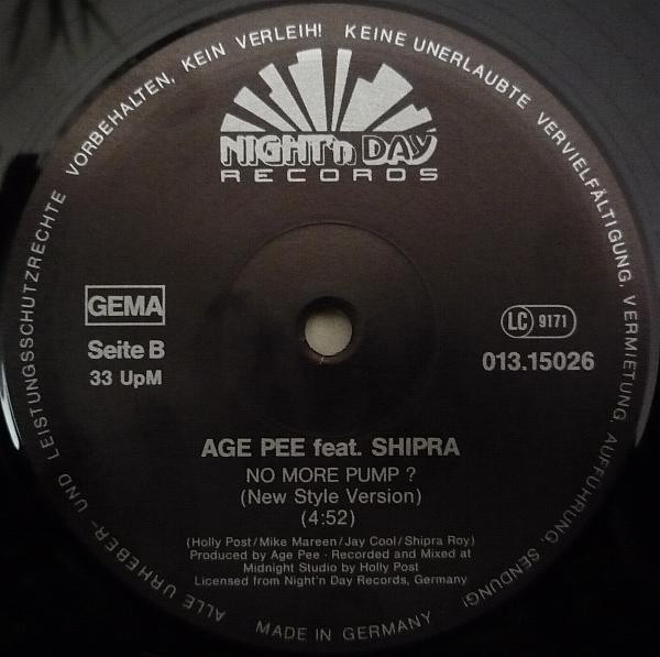 Age Pee feat. Shipra - No Hip Hop (Remix Version) | Night'n Day Records (013.15026)