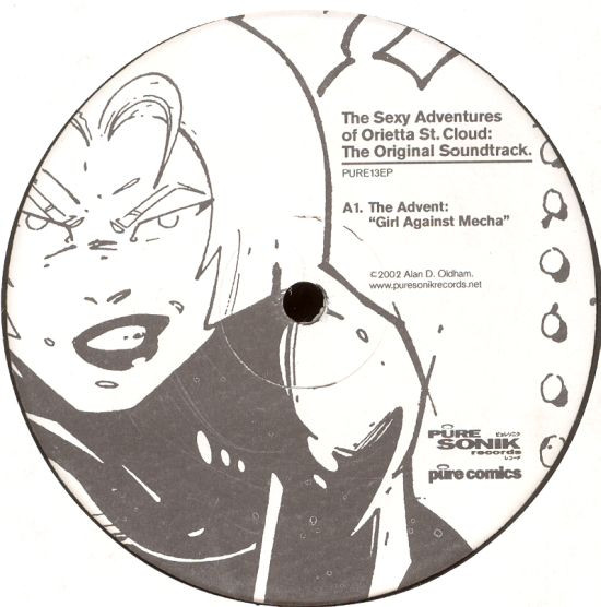 The Advent / Bryan Zentz / Alan Oldham - The Sexy Adventures Of Orietta St. Cloud: The Original Soundtrack | Pure Sonik Records (PURE13EP)