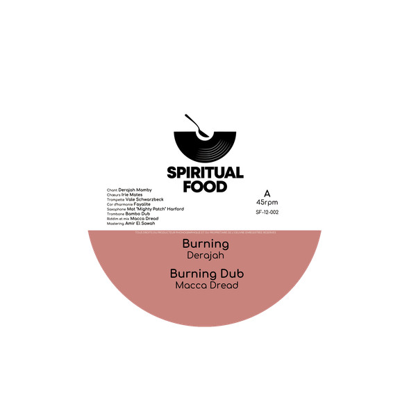 Derajah , Macca Dread - Burning / Flamming Horns | Spiritual Food (sf-12-002) - main Derajah , Macca Dread - Burning / Flamming Horns | Spiritual Food (sf-12-002) - main