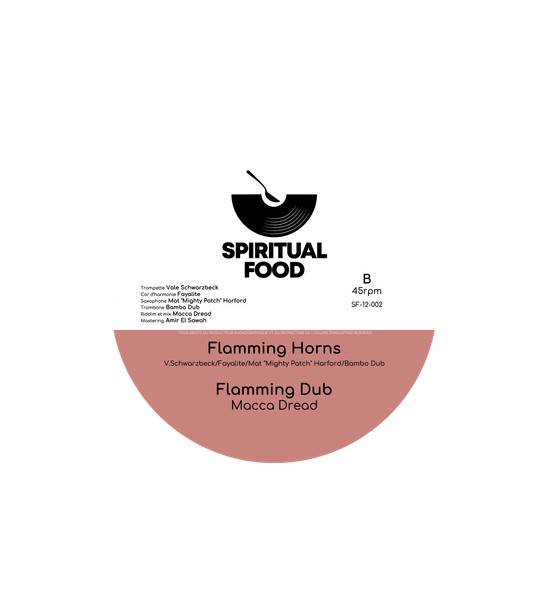 Derajah , Macca Dread - Burning / Flamming Horns | Spiritual Food (sf-12-002) - 2 Derajah , Macca Dread - Burning / Flamming Horns | Spiritual Food (sf-12-002) - 2