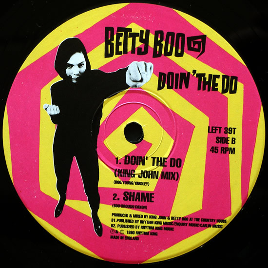 Betty Boo - Doin' The Do | Rhythm King (LEFT 39T) - 4 Betty Boo - Doin' The Do | Rhythm King (LEFT 39T) - 4