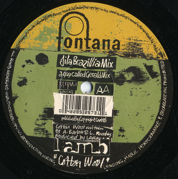 Lamb - Cotton Wool | Fontana (LAMX1) - 3