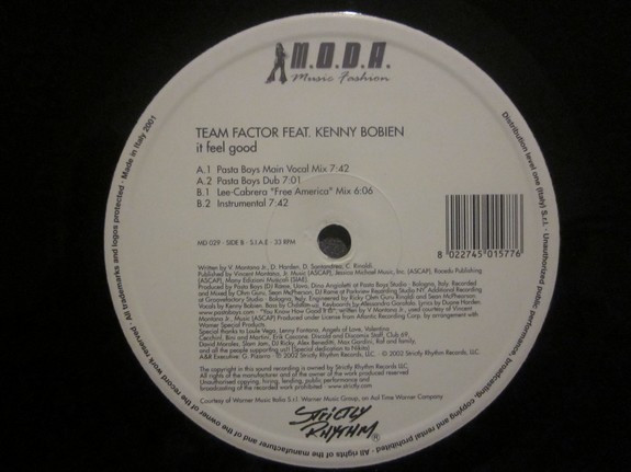 Team Factor - It Feel Good | M.O.D.A. - Music Fashion (MD 029) Team Factor - It Feel Good | M.O.D.A. - Music Fashion (MD 029)