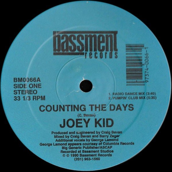 Joey Kid - Counting The Days | Bassment Records (BM0066)