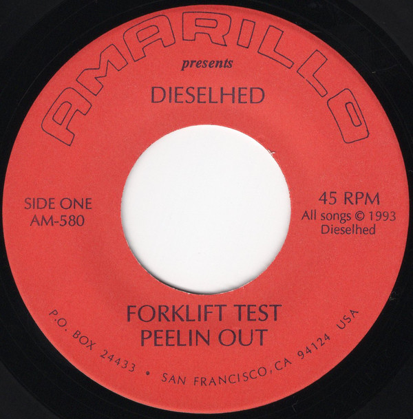 Dieselhed - Forklift Test + 2 | Amarillo Records (AM-580)