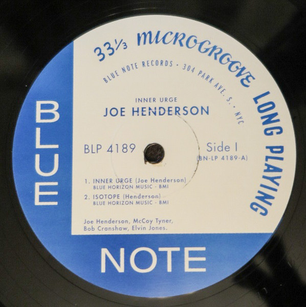 Joe Henderson - Inner Urge | Blue Note (BLP 4189) - 3