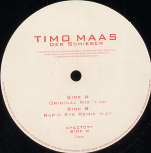 Timo Maas - Der Schieber | 48K (Forty Eight K Records) (SPECT07T) - 3