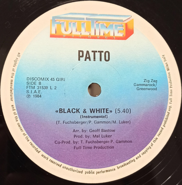 Patto - Black & White | Full Time Records (FTM 31539) - 4 Patto - Black & White | Full Time Records (FTM 31539) - 4