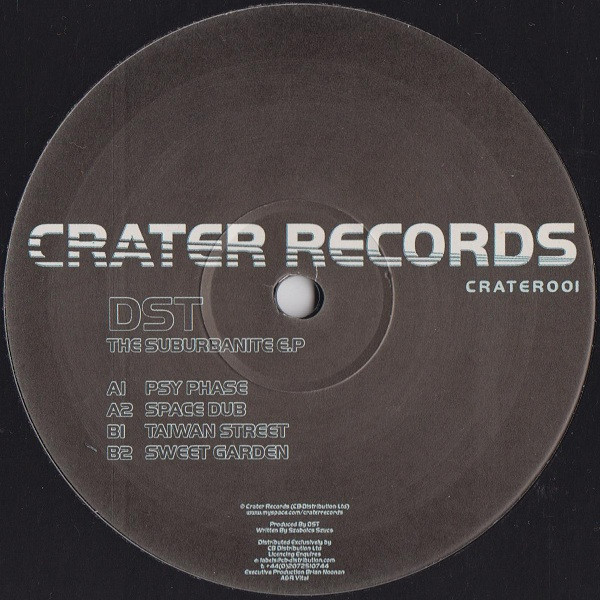 DST - The Suburbanite E.P | Crater Records (CRATER001) - main DST - The Suburbanite E.P | Crater Records (CRATER001) - main