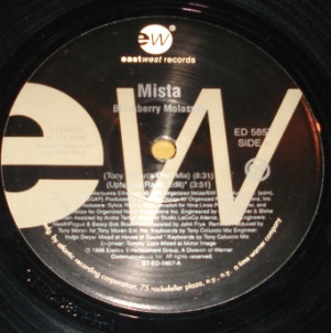 Mista - Blackberry Molasses | EastWest Records America (ED 5857) - 2