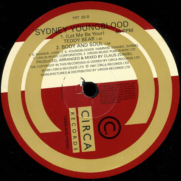 Sydney Youngblood - Hooked On You | Circa (YRT 65) - 3