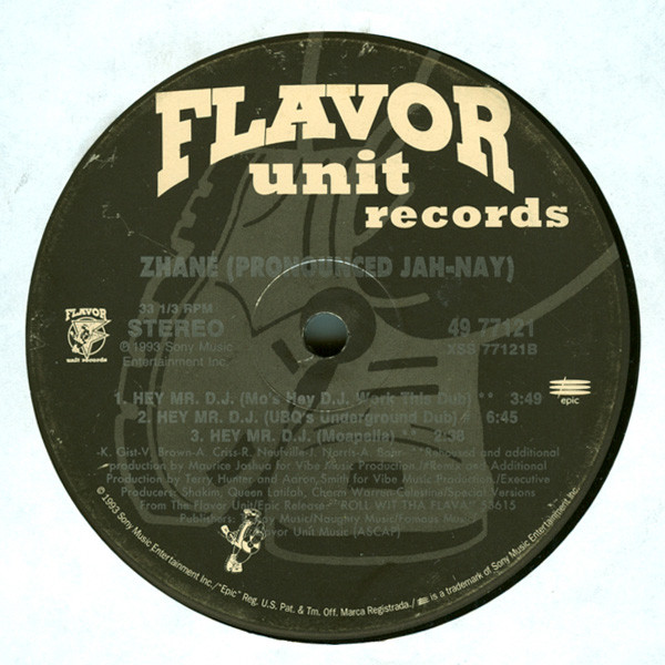Zhané - Hey Mr. D.J. | Flavor Unit Records (49 77121) - 4