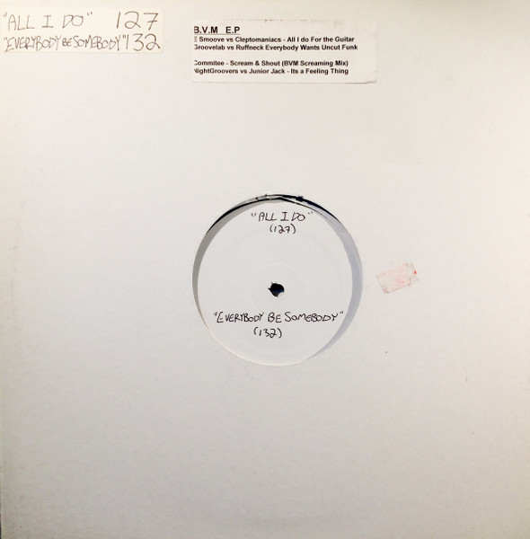 Various - B.V.M EP | Not On Label (BVM 001) - 2