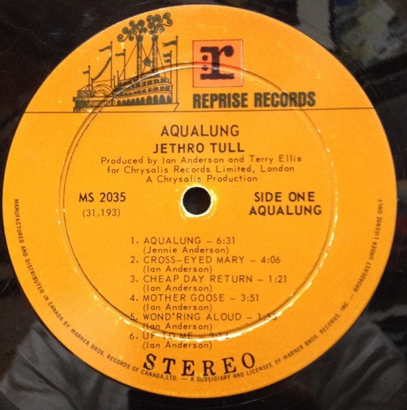 Jethro Tull - Aqualung | Reprise Records (MS 2035) - 4 Jethro Tull - Aqualung | Reprise Records (MS 2035) - 4