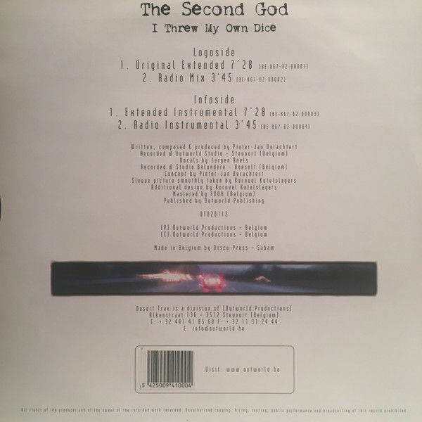 The Second God - I Threw My Own Dice | Desert Trax (DT020112) - 2