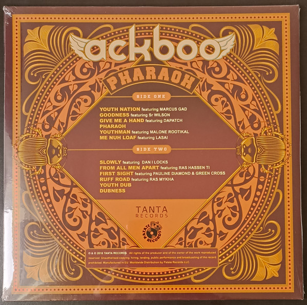 Ackboo - Pharaoh | Tanta Records (TANTALP01) - 2