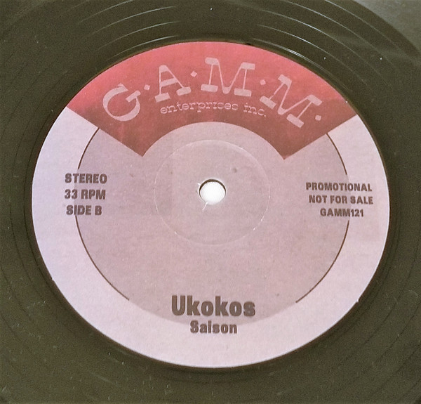 Ukokos - Whatcha / Saison | G.A.M.M. (GAMM121) - 3