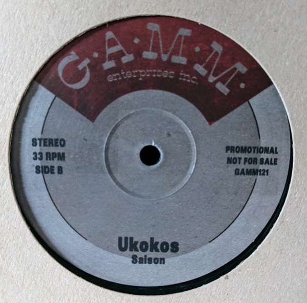 Ukokos - Whatcha / Saison | G.A.M.M. (GAMM121) - main