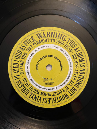 Methods Of Mayhem - Methods Of Mayhem [Vinyl] | Music On Vinyl (MOVLP3012) - 4