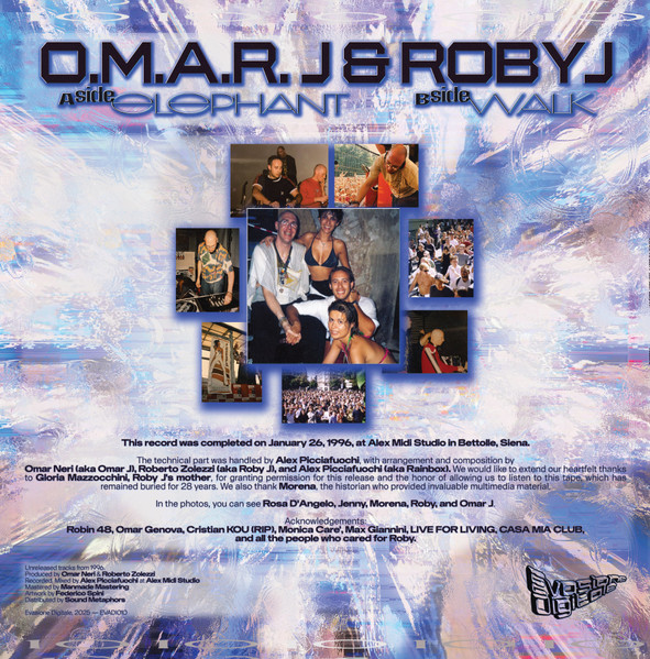 Roby J. , Omar J. - Elephant Walk E.P. | Evasione Digitale (EVADI010) - 2