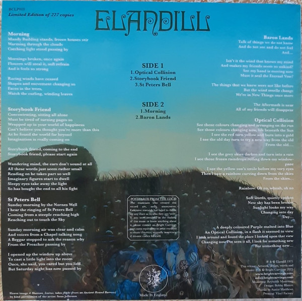 Elandill - Elandill | Bright Carvings (BCLP009) - 2