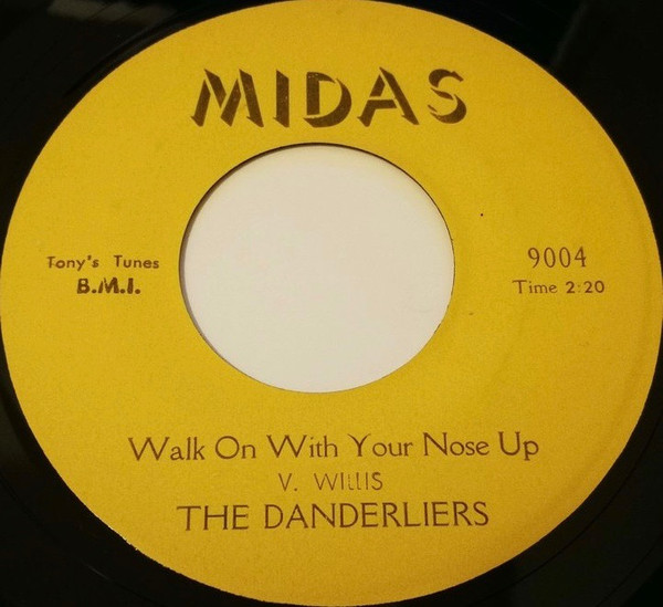 The Danderliers - All The Way / Walk On With Your Nose Up | Midas Records (9004) - 2