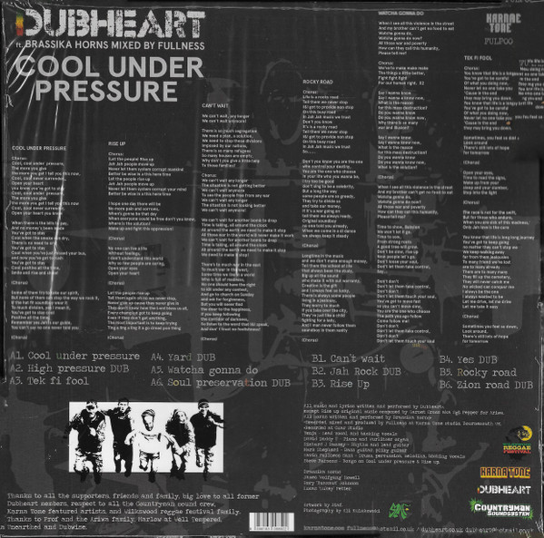 Dubheart ft. Brassika Horns - Cool Under Pressure | Karnatone (FULP006) - 2