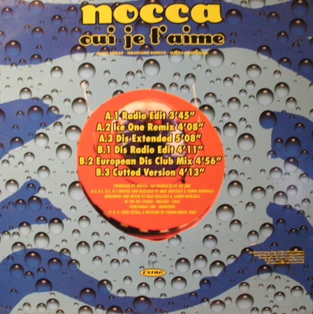 Nocca - Oui Je T'Aime | Extra (SA 8446)