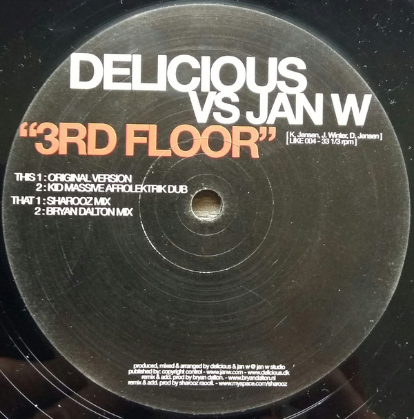 Delicious vs Jan Winther - 3rd Floor | Soundslike Records (LIKE004)