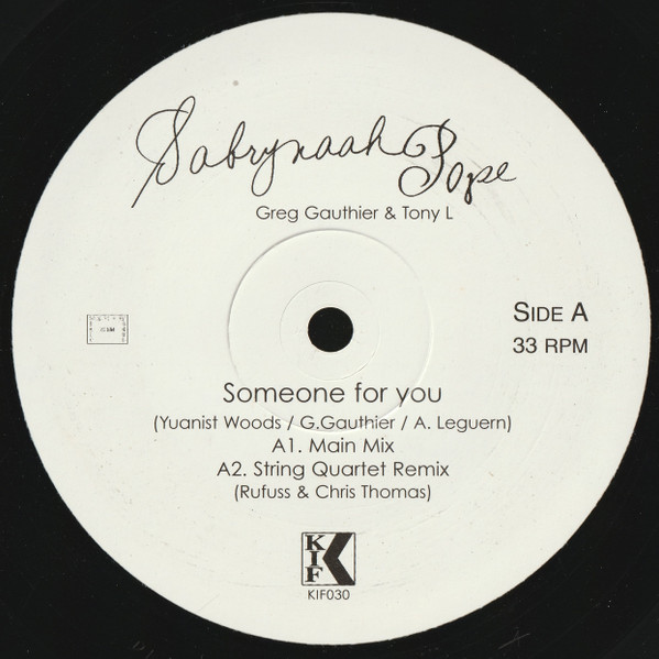 Sabrynaah Pope - Someone For You | Kif Recordings (KIF 030) - 3