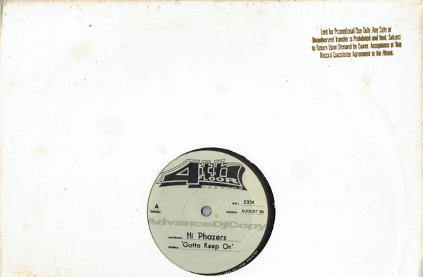 Hi Phazers - Gotta Keep On | 4th Floor Records (ff- 2034) - 3 Hi Phazers - Gotta Keep On | 4th Floor Records (ff- 2034) - 3