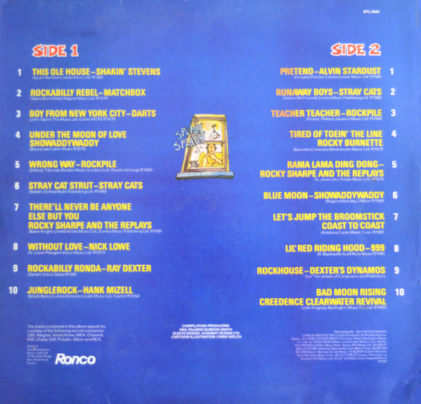 Various - Rock House | Ronco (RTL 2061) - 2
