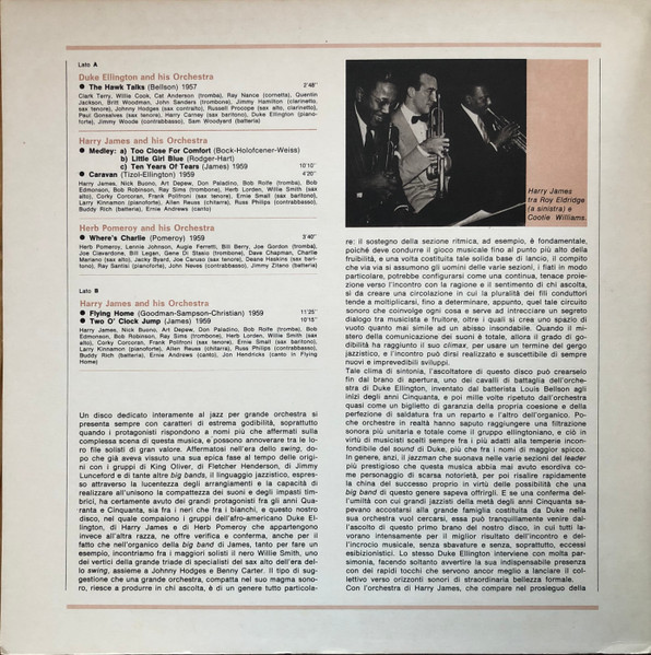 Duke Ellington , Harry James And His Orchestra , Herb Pomeroy , Jon Hendricks - I Giganti Del Jazz Vol. 27 | Curcio (GJ-27) - 2