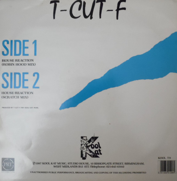 T-CUT-F - House Reaction | Kool Kat (KOOL T9) - 2