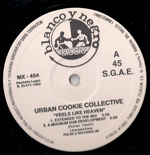 Urban Cookie Collective - Feels Like Heaven | Blanco Y Negro (MX  454) - 2