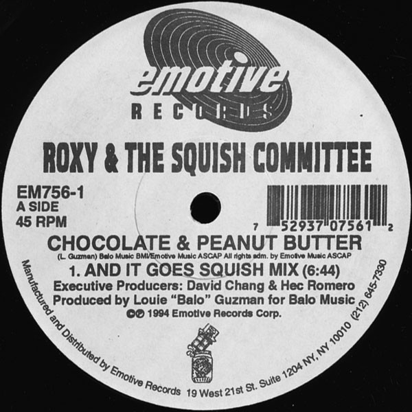 Roxy & The Squish Committee - Chocolate & Peanut Butter | Emotive Records (EM756-1)