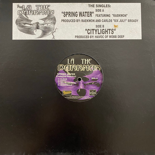 LA The Darkman - Spring Water / City Lights | Supreme Team Entertainment (STE 3007 RE-1) - main