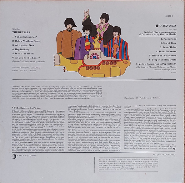 The Beatles - Yellow Submarine | Apple Records (1A 062-04002) - 2 The Beatles - Yellow Submarine | Apple Records (1A 062-04002) - 2