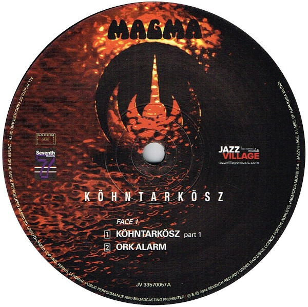 Magma - Köhntarkösz | Jazz Village (JV 33570057) - 4 Magma - Köhntarkösz | Jazz Village (JV 33570057) - 4